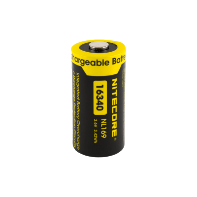 Акумулаторна батерия CR123A Nitecore 16340 RCR123A  950 mAh 3.6V
