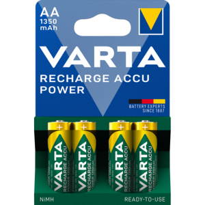 Акумулаторни батерии АА Varta Power AA - 1350 mAh - 1.2V
